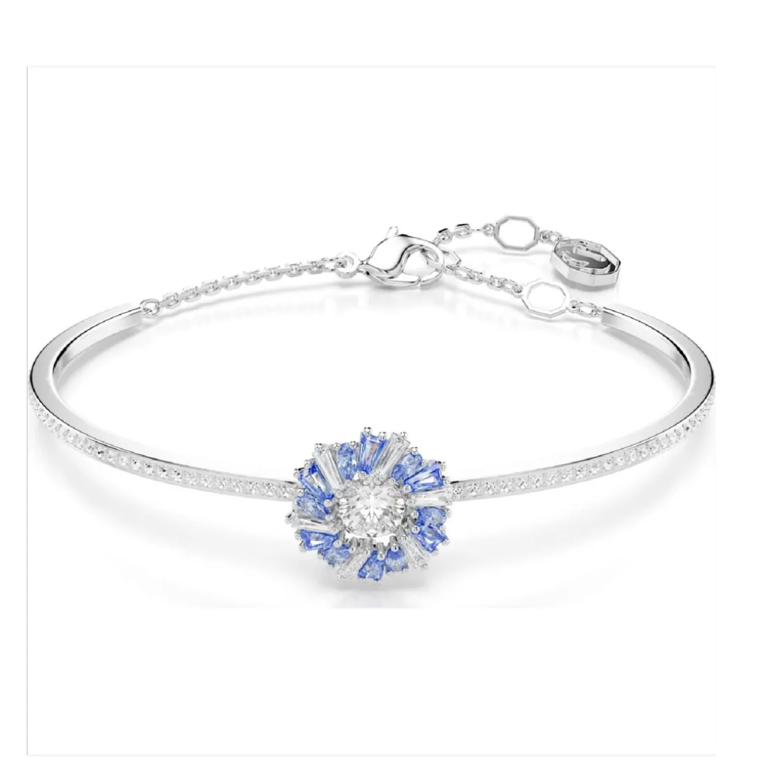 Bracelet Femme Swarovski Idyllia E Soft - 5680014 bleu,argent