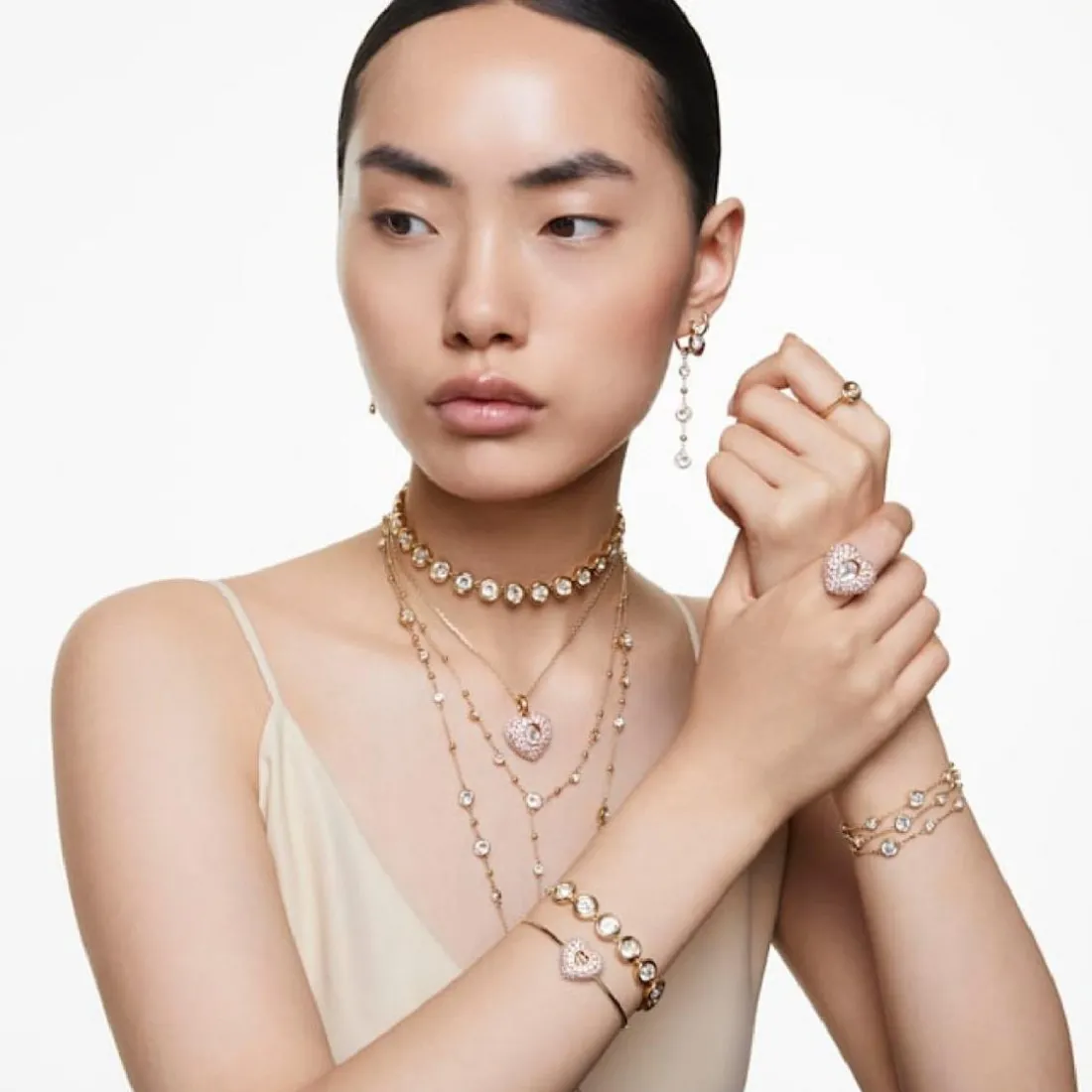 Bracelet Femme Swarovski Imber - 5682586 doré