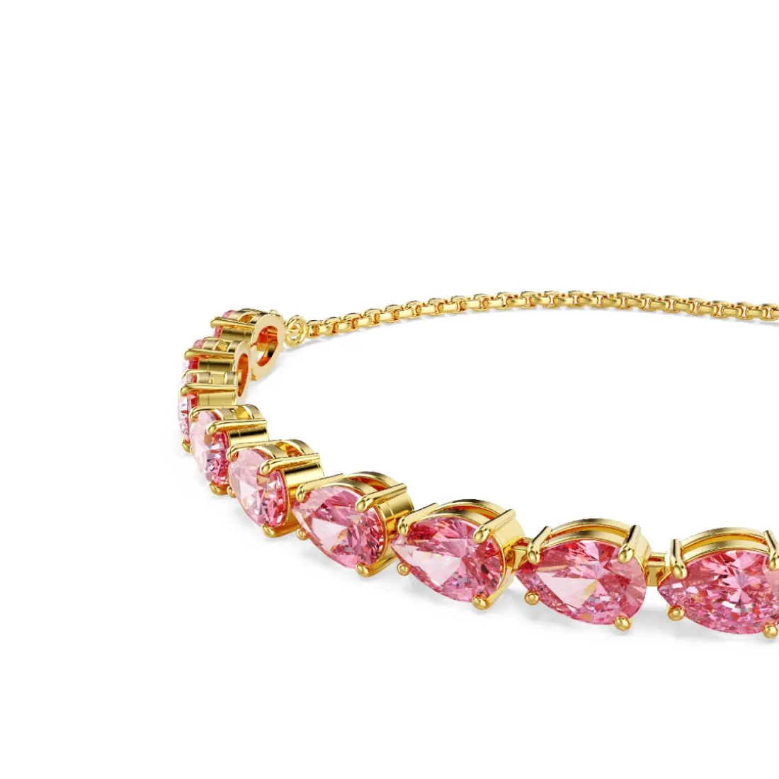Bracelet Femme Swarovski Matrix - 5707187 Plaqué Or Rose