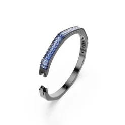 Bracelet Femme Swarovski Matrix - 572117 Métal Recouvert De Ruthénium Bleu