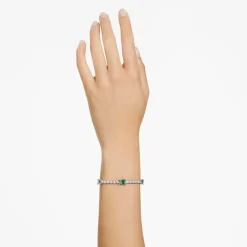 Bracelet Femme Swarovski Matrix TB 5666422 Green Stones - GRE/RHS M