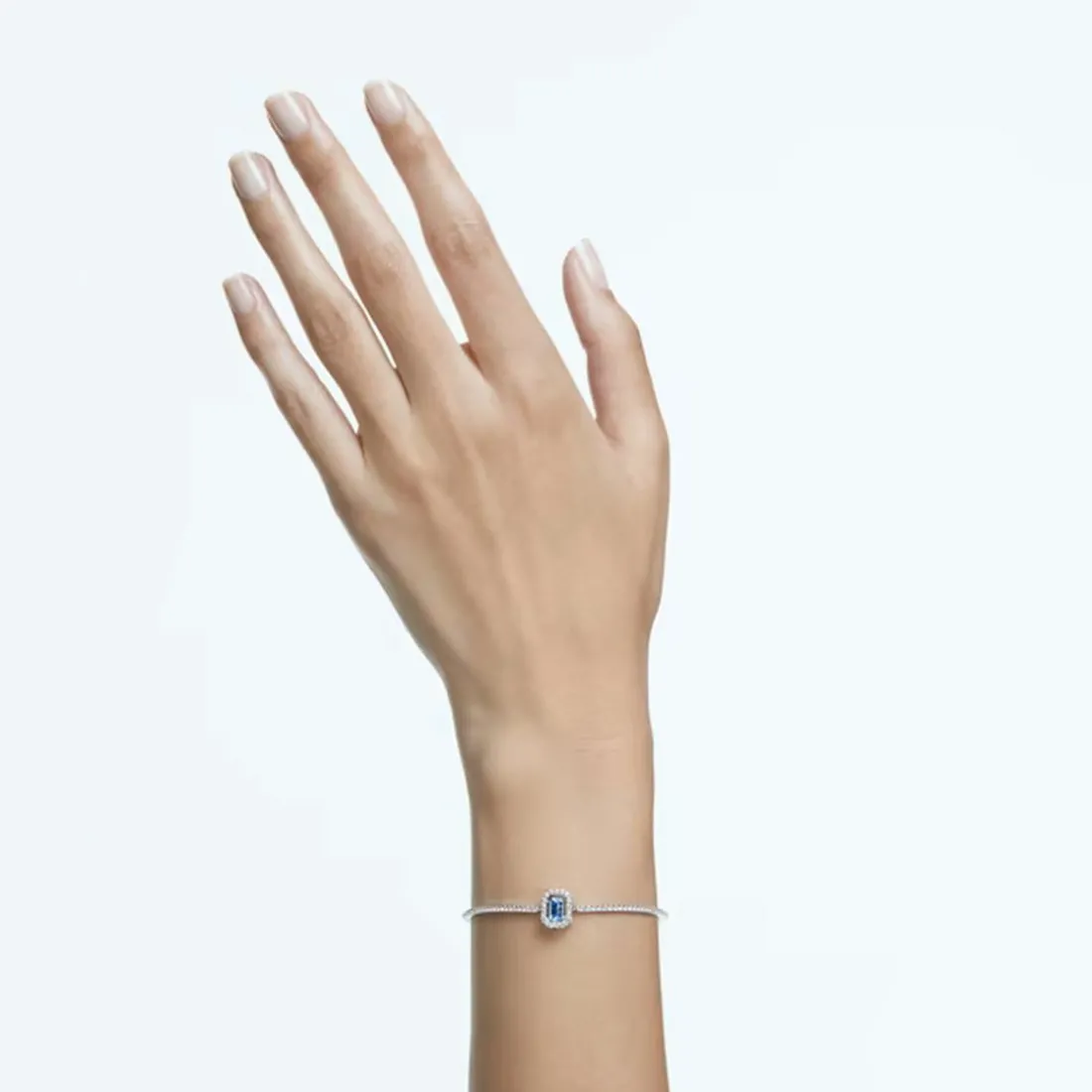 Bracelet Femme Swarovski - 5620556 Métal rhodié Bleu Argent