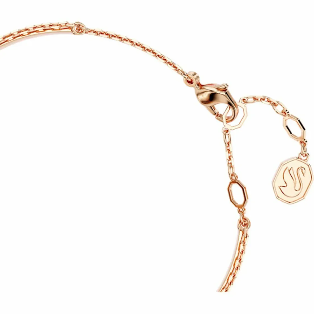 Bracelet Femme Swarovski Swan - 568824 noir,doré rose