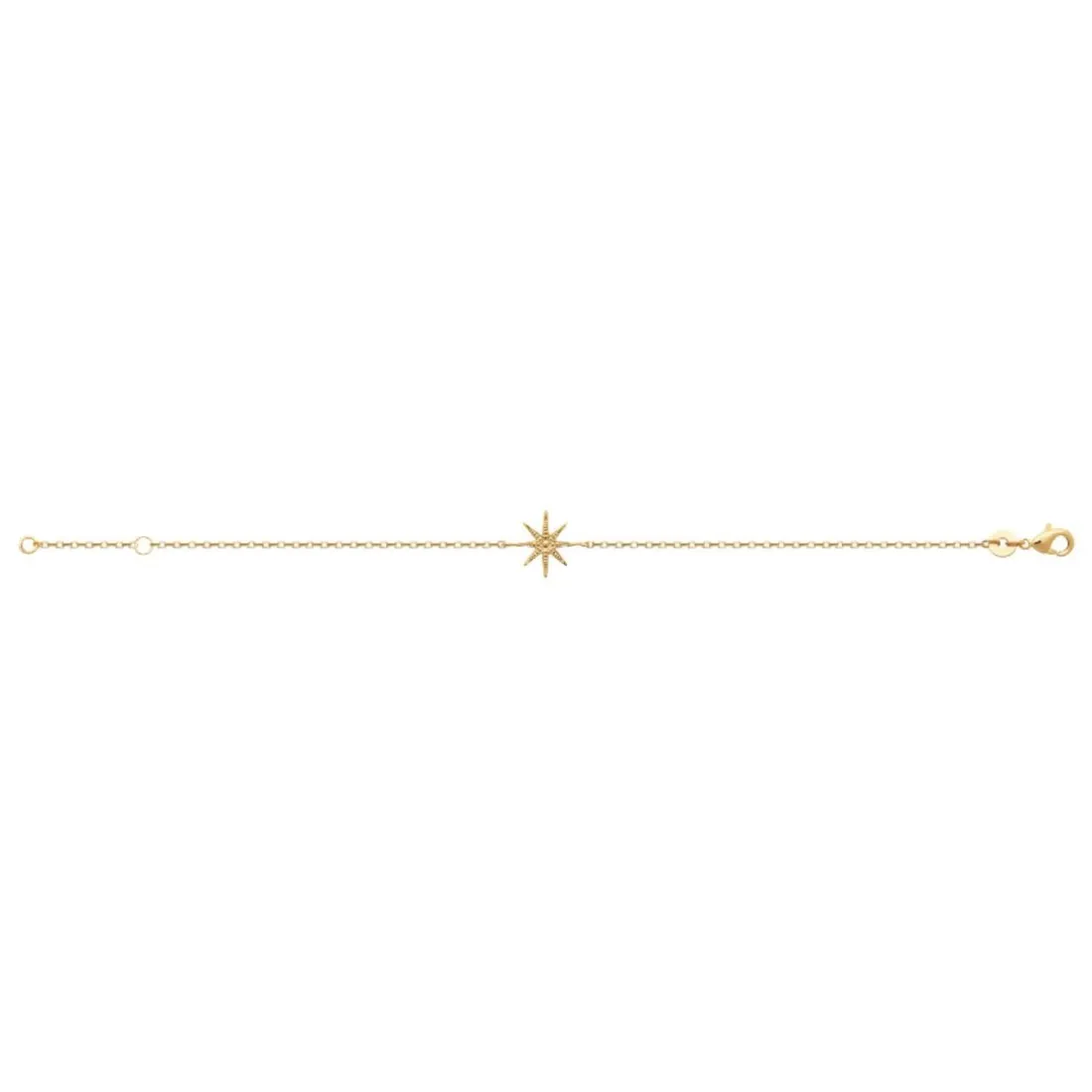 Bracelet femme étoile fantaisie plaqué or Maison de la Bijouterie UYZUYYZV