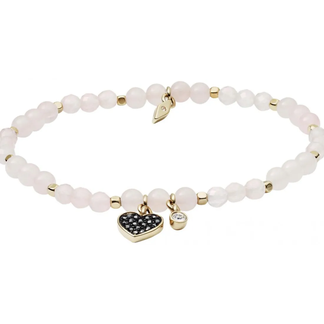 Bracelet Fossil Bijoux JA6922710 - Bracelet Perles Blanches Femme
