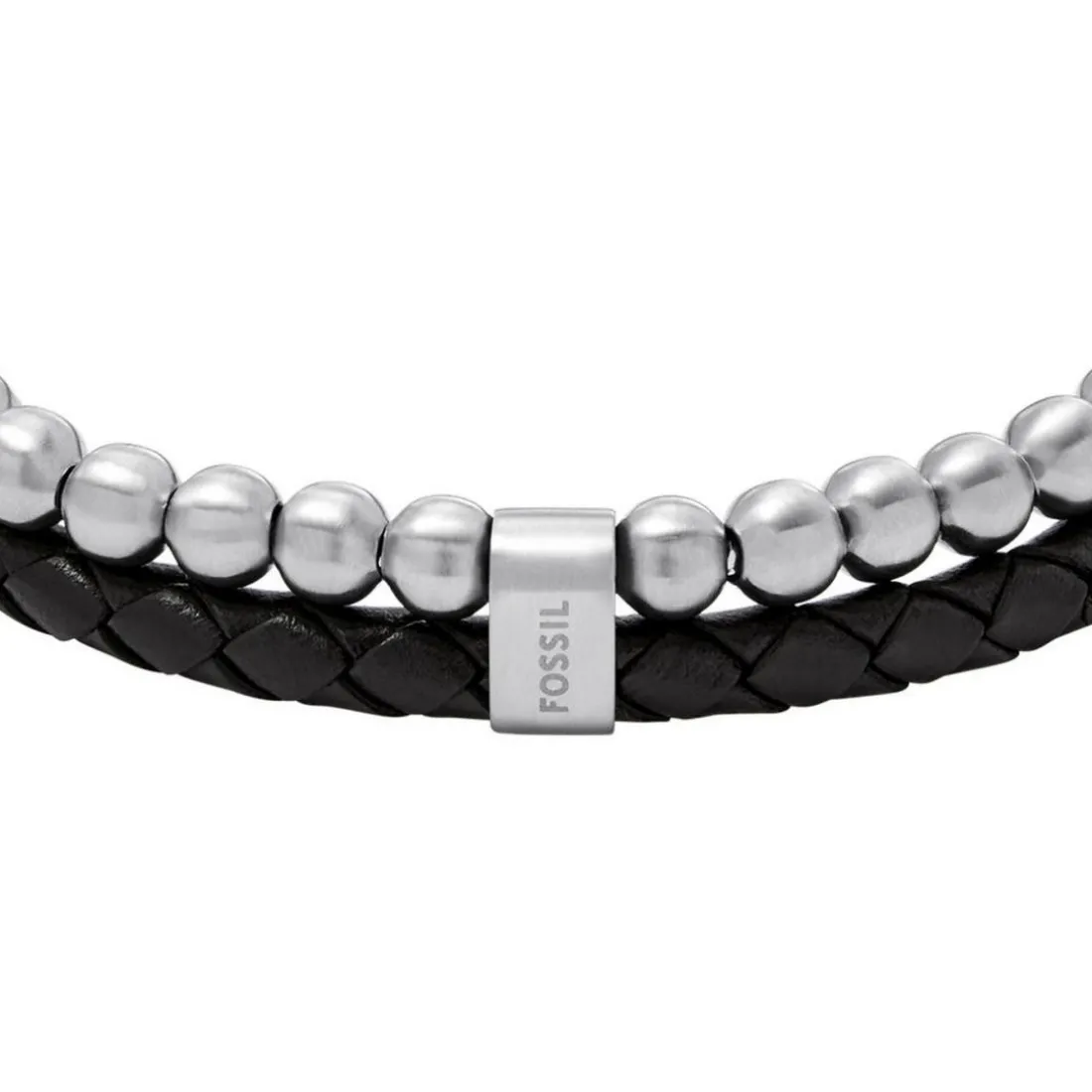 Bracelet Homme Fossil Bijoux Acier Classique Jewelry - JF04855040 Acier inoxydable