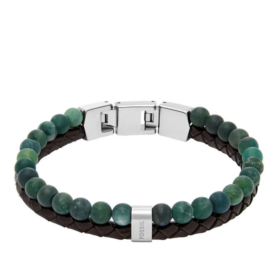 Bracelet Homme Fossil Bijoux Acier Classique Jewelry - JF04854040 Acier inoxydable