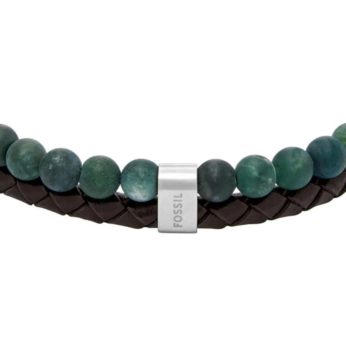 Bracelet Homme Fossil Bijoux Acier Classique Jewelry - JF04854040 Acier inoxydable