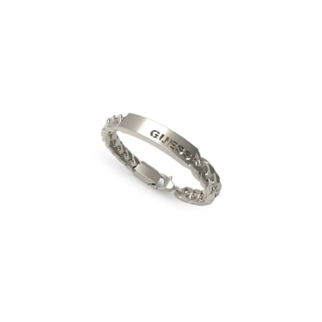 Bracelet Homme Guess Bijoux JUXB03004JWSTS - X LOGO Acier Argent
