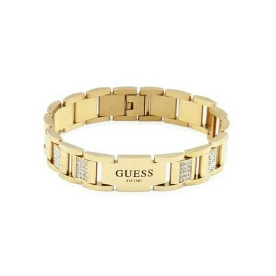 Bracelet Homme Guess Bijoux - JUMB01341JWYG FRONTIERS Acier doré