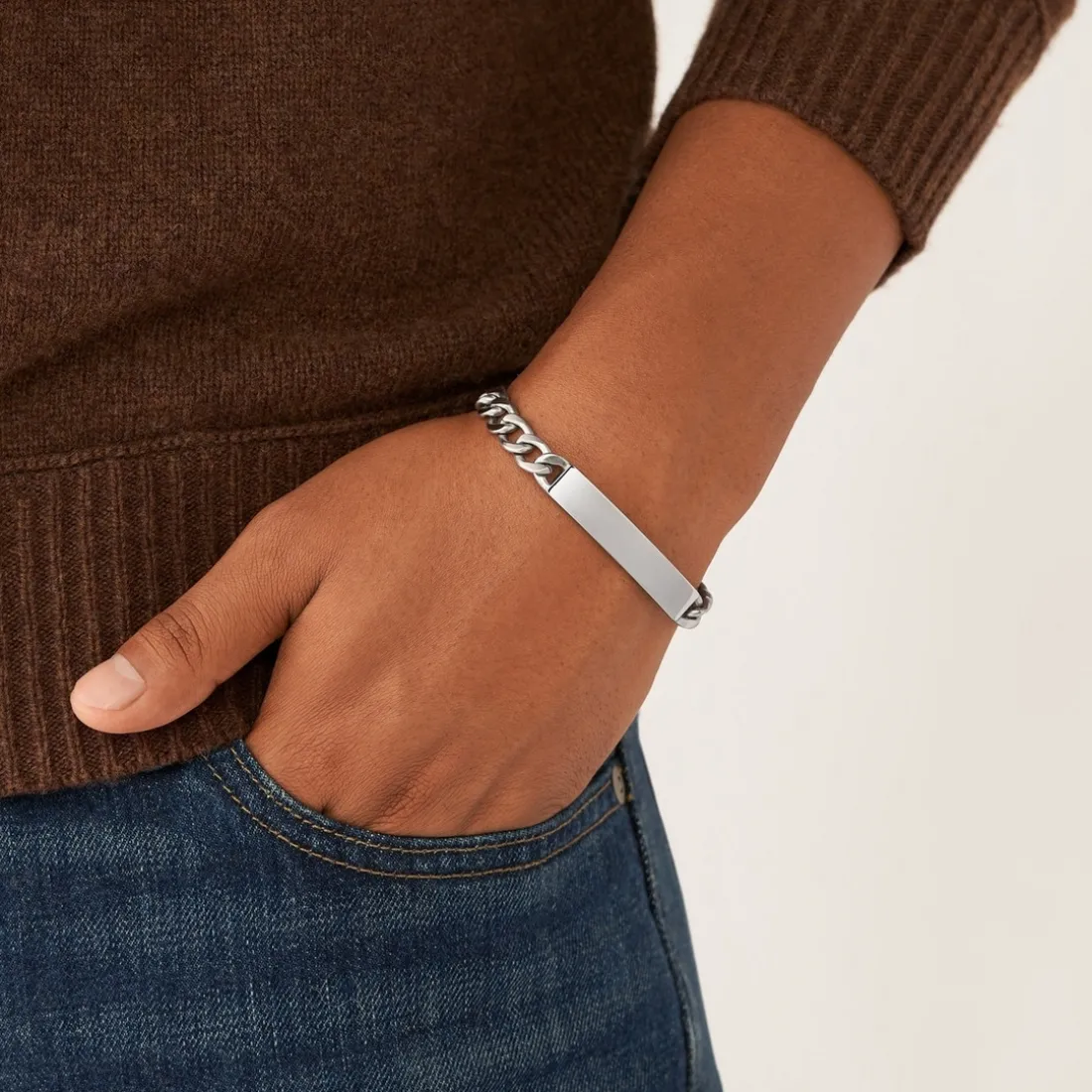 Bracelet Homme JF04164040 en acier