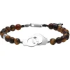 Bracelet Homme Rochet TALISMAN - HB57603 Acier Nylon Noir