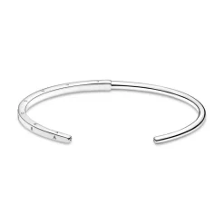 Bracelet Jonc I-D Argent Pandora Signature