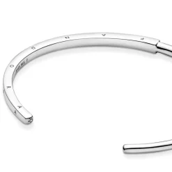 Bracelet Jonc I-D Argent Pandora Signature