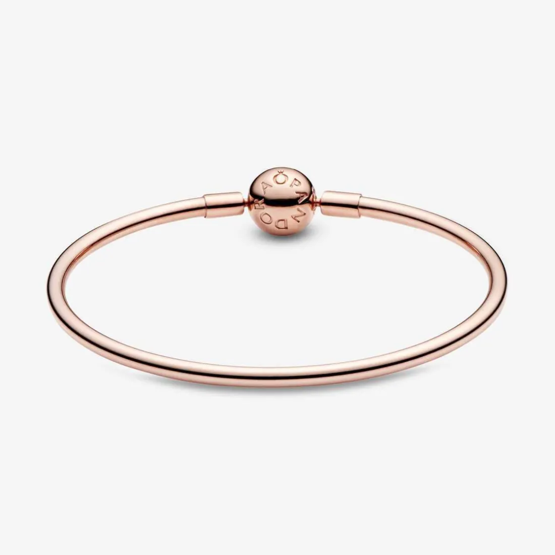 Bracelet Jonc Pandora Moments Métal doré à l’Or Rose fin 585/1000ᵉ