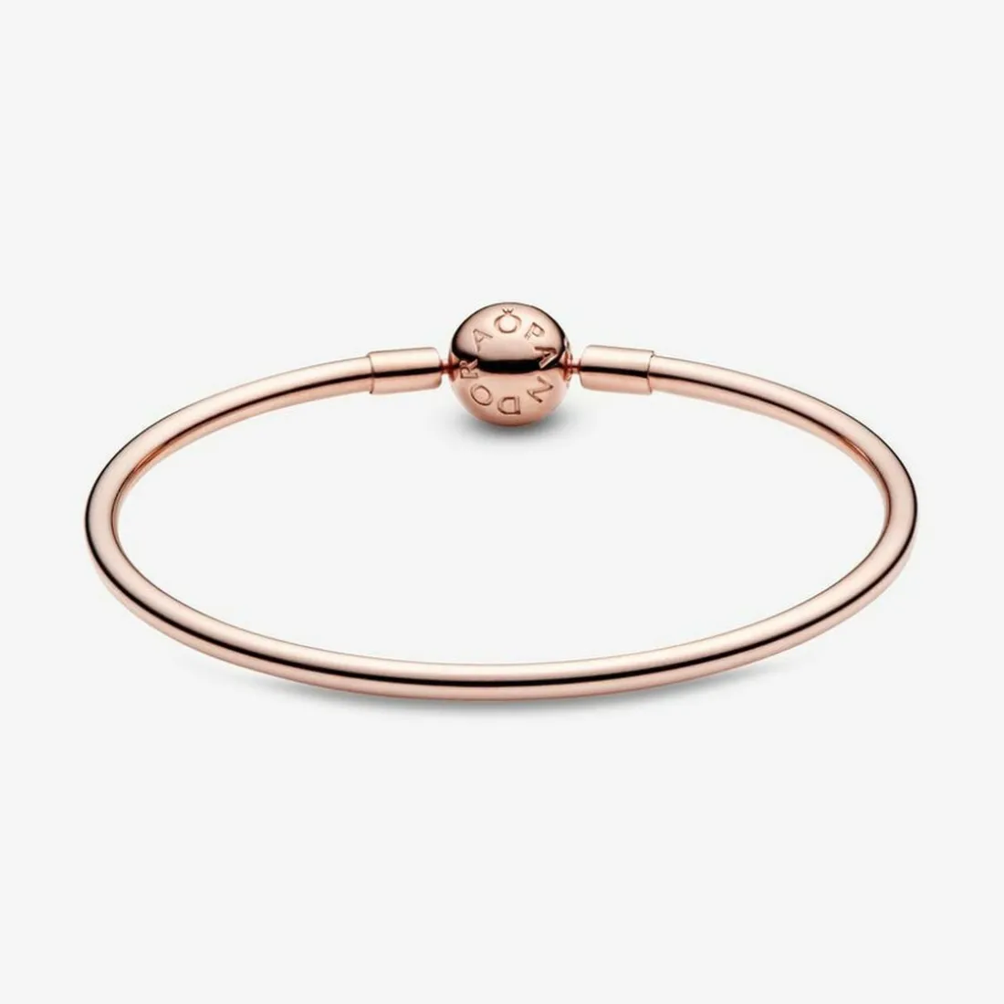 Bracelet Jonc Pandora Moments Métal doré à l’Or Rose fin 585/1000ᵉ