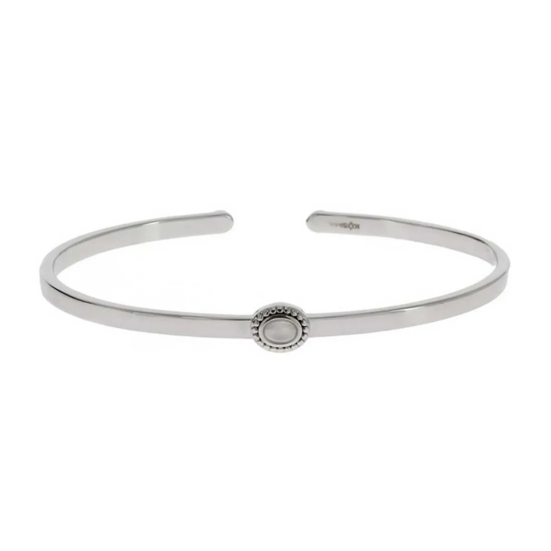 Bracelet Kosma Stella JWBB00001-SMOI - Métal Argenté & Pierre de Lune Femme