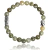 Bracelet Lauren Steven Design ML035 - Bracelet En Pierre Naturelle Labradorite Homme