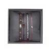Bracelet Les Interchangeables A38639 - Bracelet Tissu Rose Cristaux de haute qualité Femme