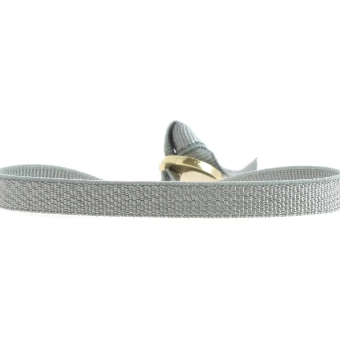 Bracelet Les Interchangeables A50343 - Ruban 6mm Marron Glace Clair Femme