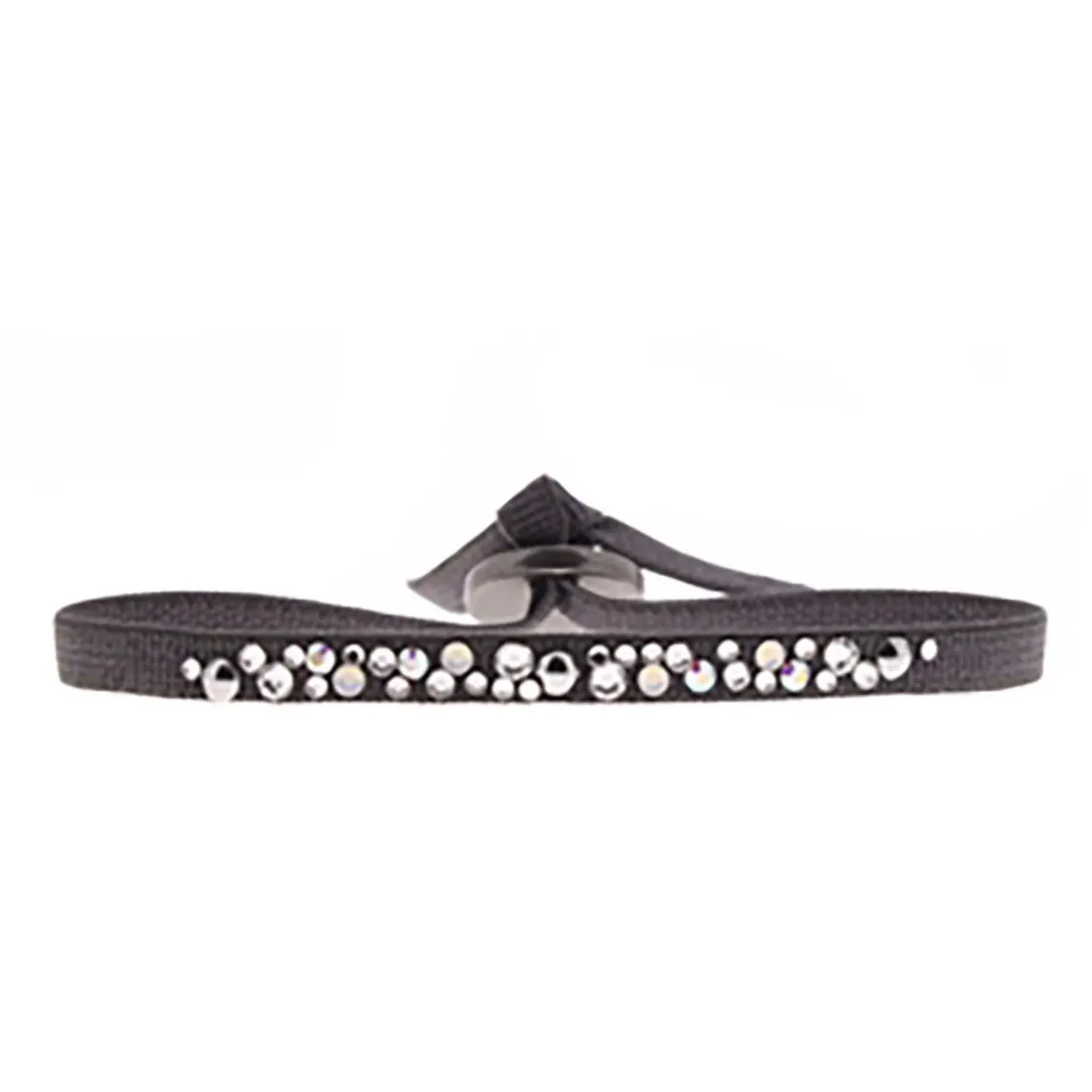 Bracelet Les Interchangeables A41174 - Bracelet Tissu Acier Gris Femme