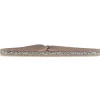 Bracelet Les Interchangeables A35893 - Bracelet Tissu Beige Cristaux de haute qualité Femme