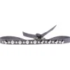 Bracelet Les Interchangeables A38173 - Bracelet Tissu Acier Gris Femme