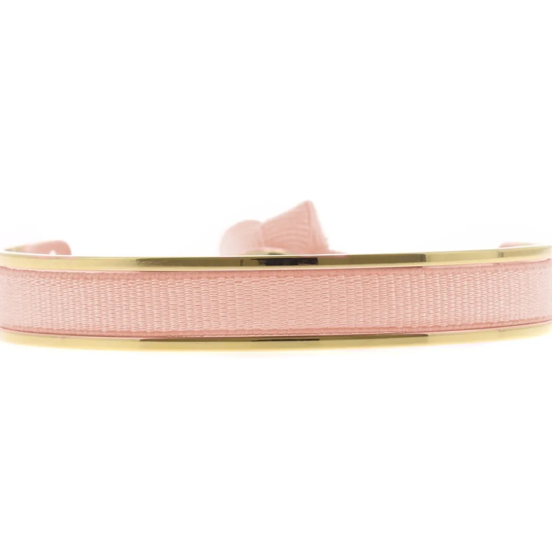 Bracelet Les Interchangeables A47395 - Jonc Ruban Interchangeables 6mm Rose Femme