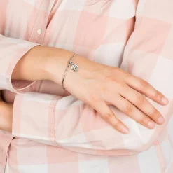 Bracelet Lotus Style LS2015-2/6 - jonc fatima millennial Acier Femme