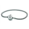 Bracelet Maille Serpent O Couronné Signature Pandora
