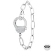 Bracelet menotte en acier inoxydable par SoCharm