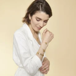 Bracelet Mia Doré & Turquoise