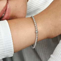 Bracelet Pandora Signature Sphère et Pavé