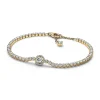 Bracelet Rivière Halo Scintillant – Pandora Timeless