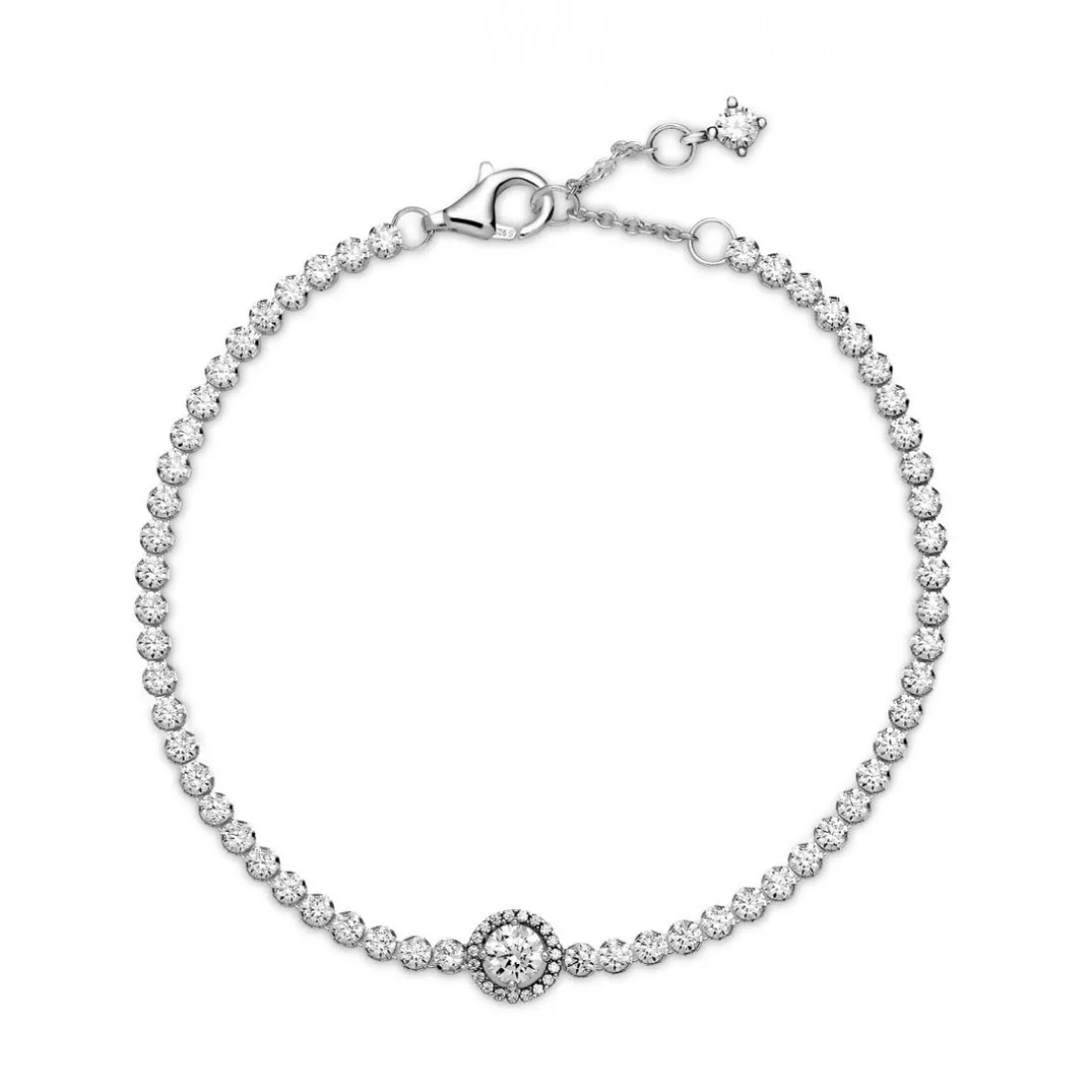 Bracelet Rivière Halo Scintillant Pandora Timeless