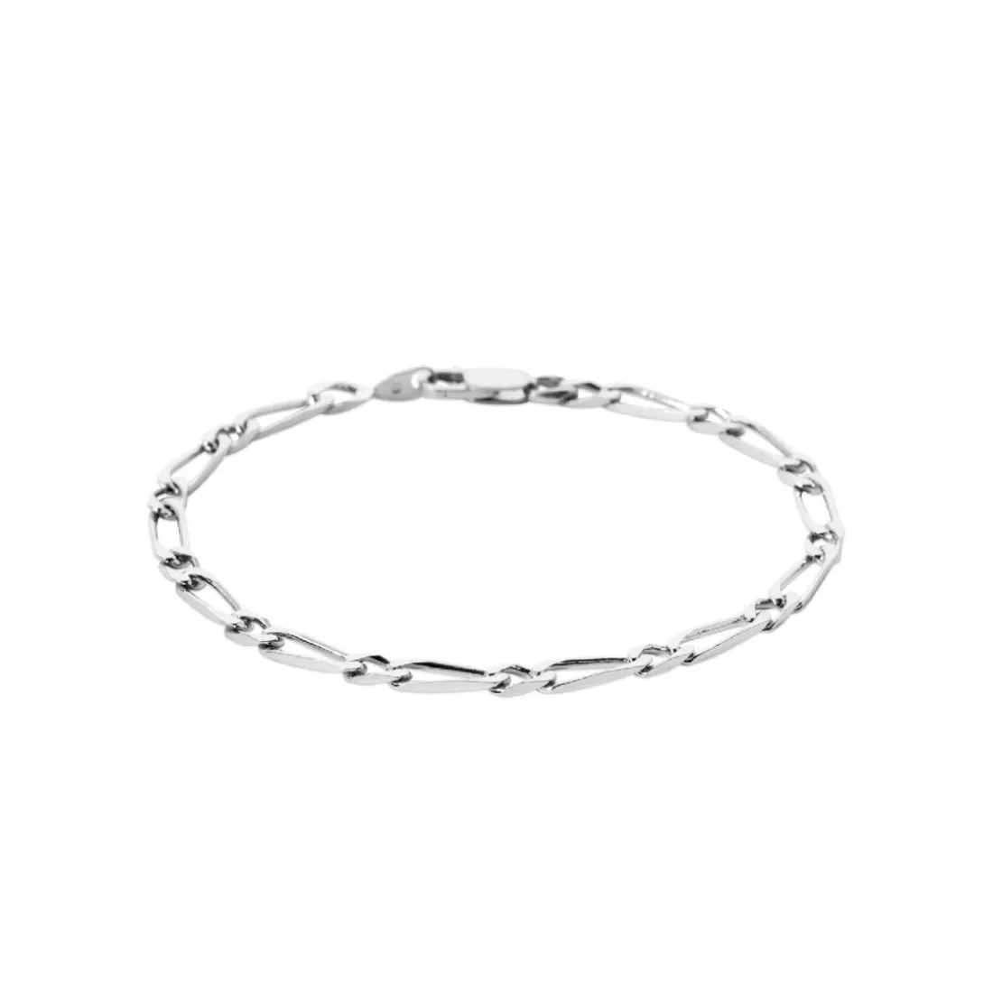 Chaine figaro 1-1 argent 4mm Maison de la Bijouterie Z3ZZ5YYZ