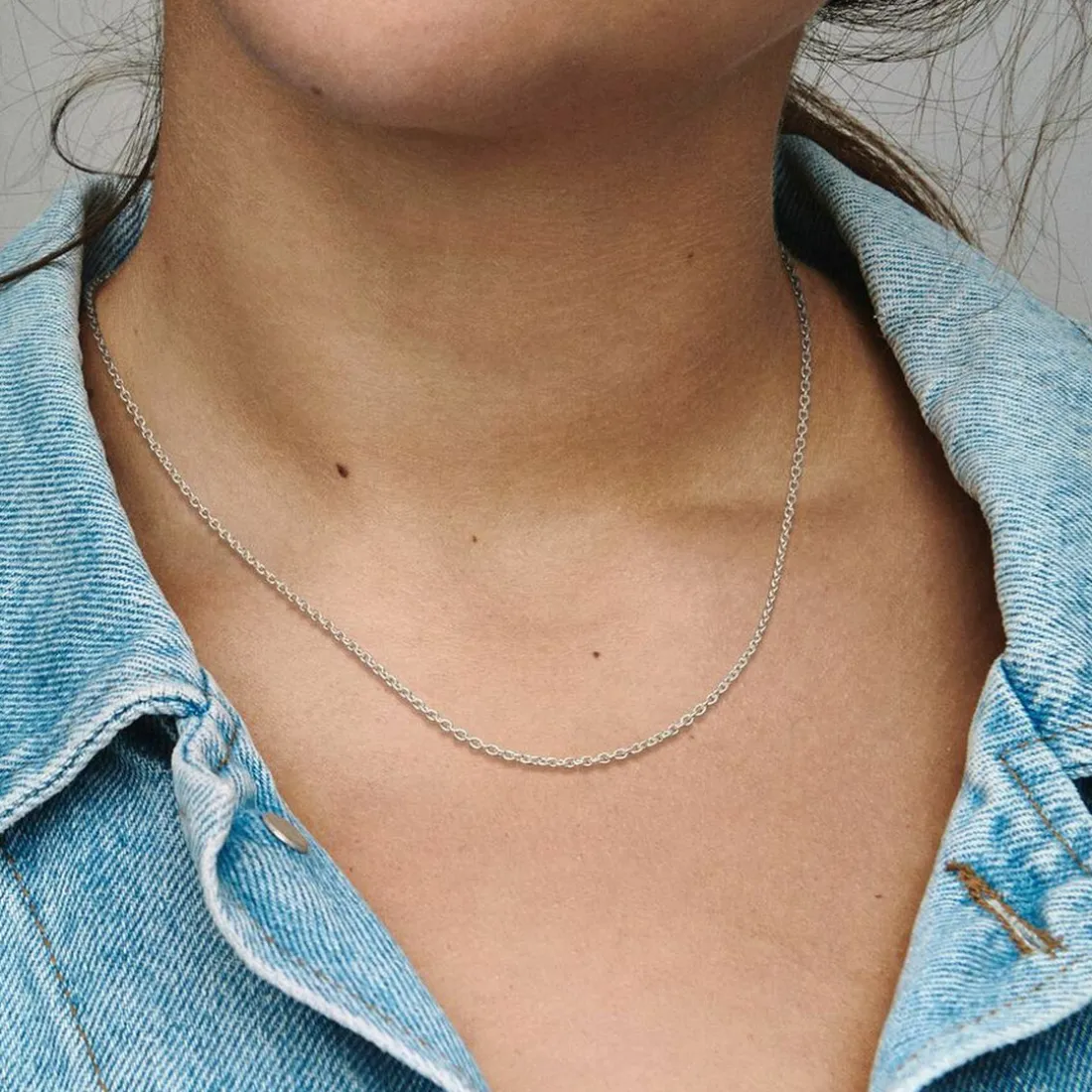 Chaîne Pandora Moments à Maille Forçat