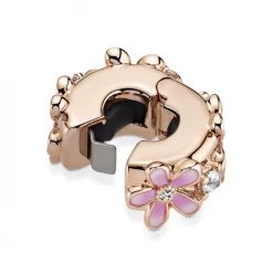 Charm Clip Espaceur Marguerite Rose Pandora Garden