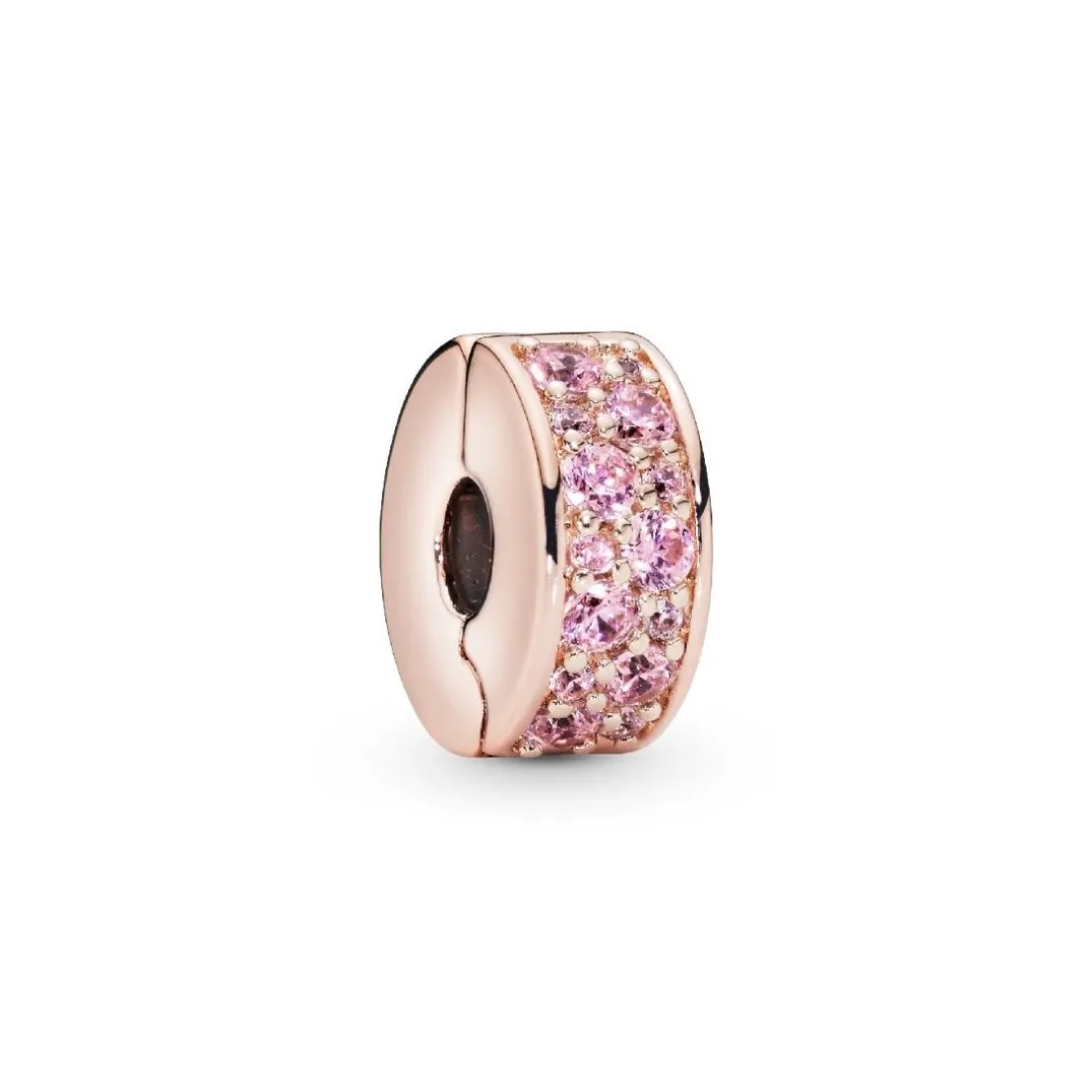 Charm Clip Pandora Moments Pavé Rose