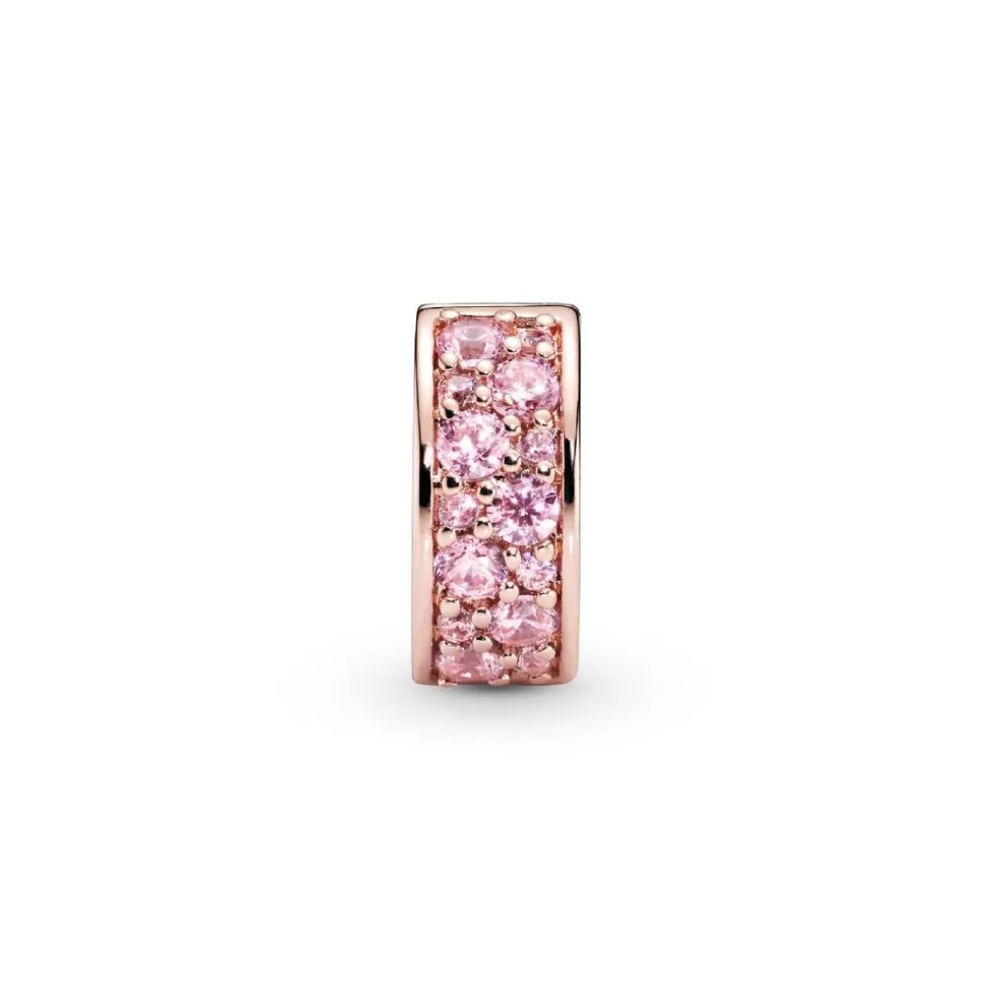 Charm Clip Pandora Moments Pavé Rose