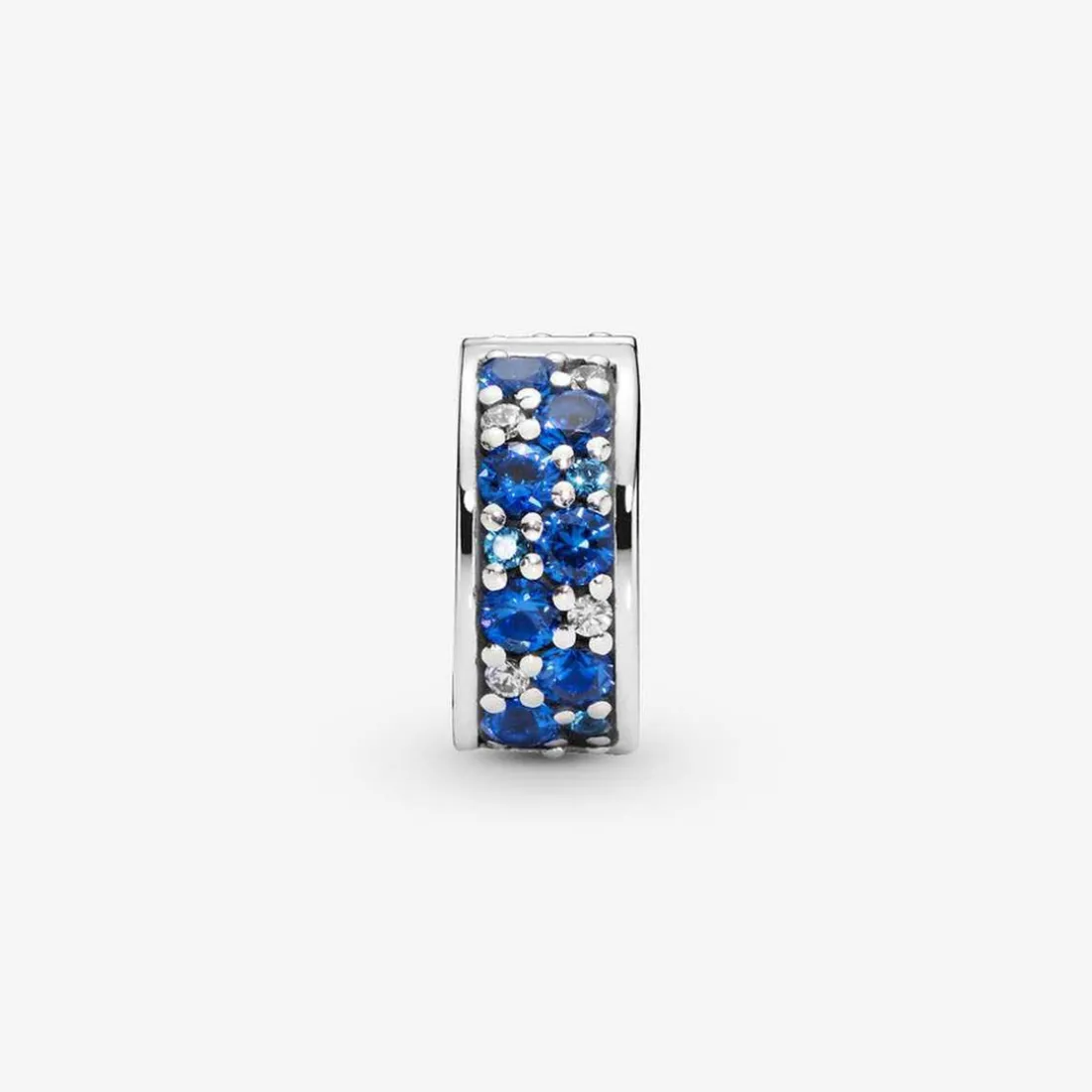 Charm Clip Pandora Moments Pavé Bleu