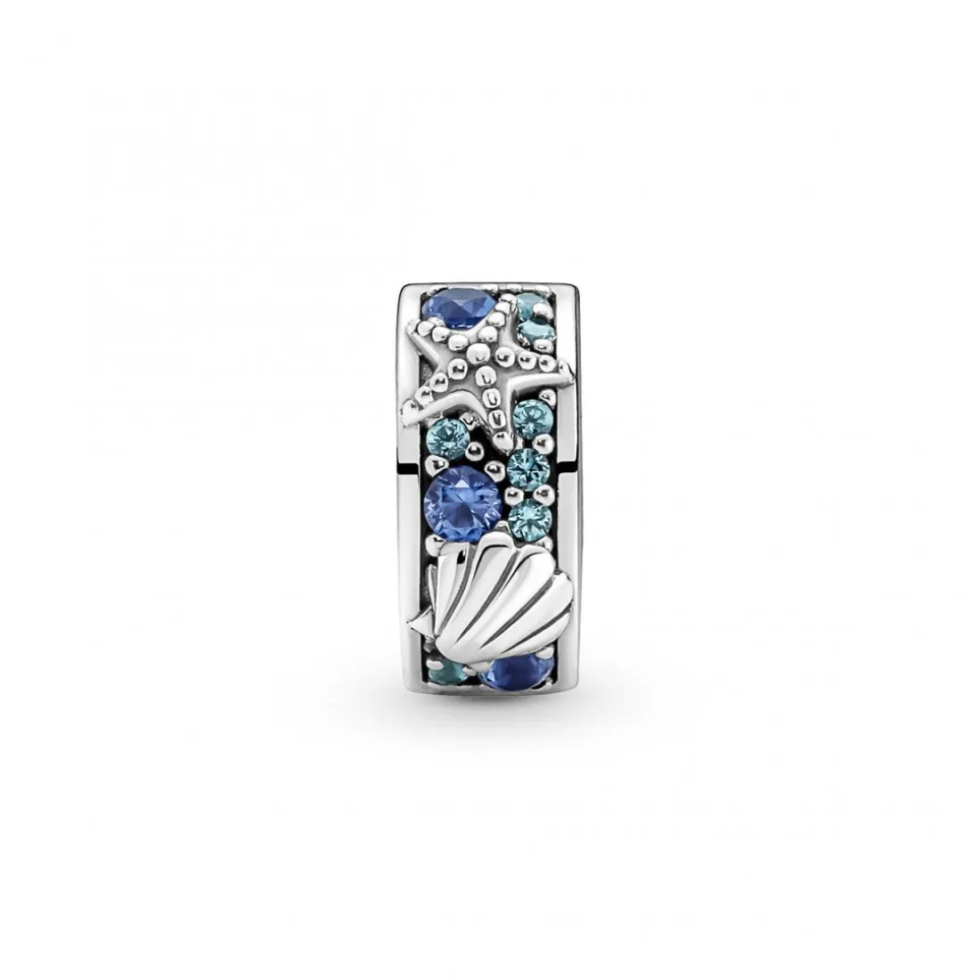 Charm Clip Étoile de Mer et Coquillage Tropicaux - Pandora