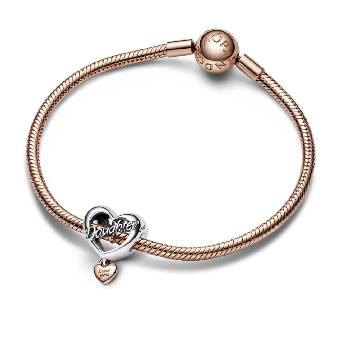 Charm Cœur Love You Daughter - Pandora Moments