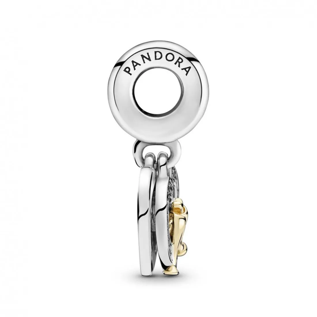 Charm Double Pendant Joyeux Anniversaire de Mariage Bicolore Pandora People