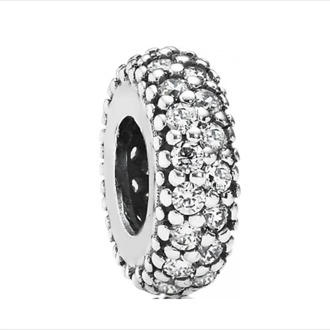 Charm Espaceur Pandora Moments Scintillant Transparent