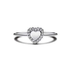 Charm Halo Cœur Gravable