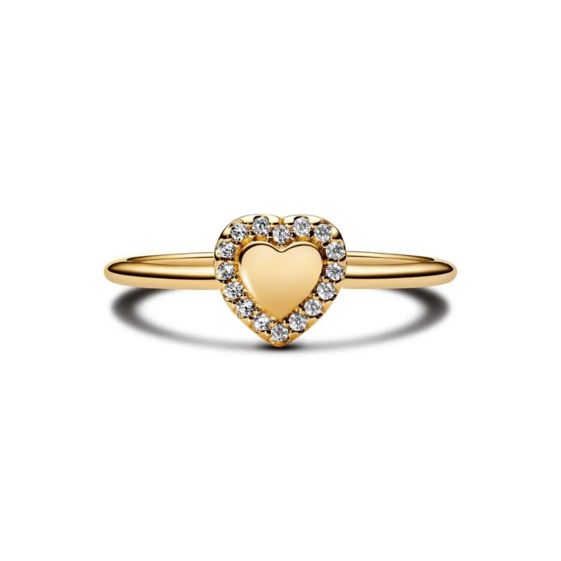 Charm Halo Cœur Gravable