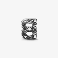 Charm Pandora Moments Alphabet Lettre B