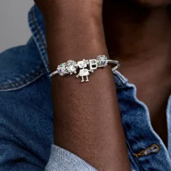 Charm Pandora Moments Alphabet Lettre B