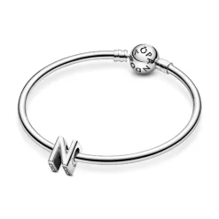 Charm Pandora Moments Alphabet Lettre N